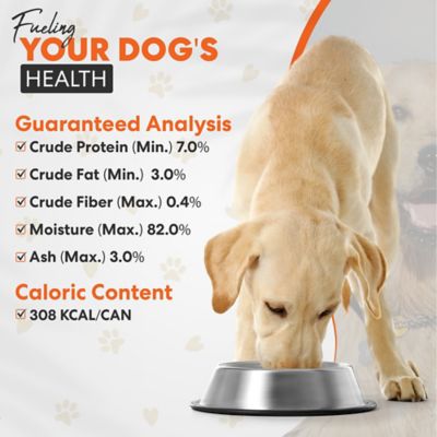 Image showing  Scoochie Pet Chef Scoochies Recipe With Real Chicken in Savory Gravy Wet Dog Food, 14 oz. can, Case of 12