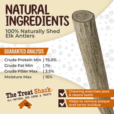 Image showing  Whole Naturally Shed 5 in. Deer Antler Dog Treats, Small, 1CT