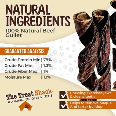 Image showing  Beef Springs High-Protein Jerky Dog Treats, 3CT, 5 to 6 in.