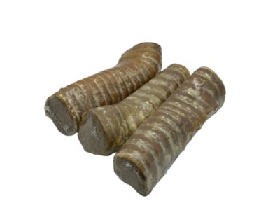 The Treat Shack Double Stuffed Trachea Tube With Irresistible Peanut Butter Dog Chew Treat, 6CT