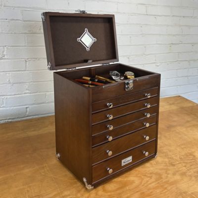 Image showing 2 th Gerstner International T16-D 6 Drawer Collectors Chest
