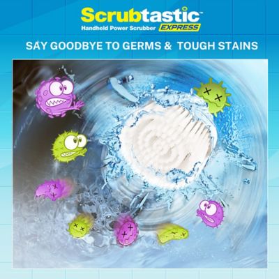 Image showing 5 th Bell & Howell Scrubtastic Express Electric Rechargeable Handheld Scrubber Power Scrub Brush in Dark Grey