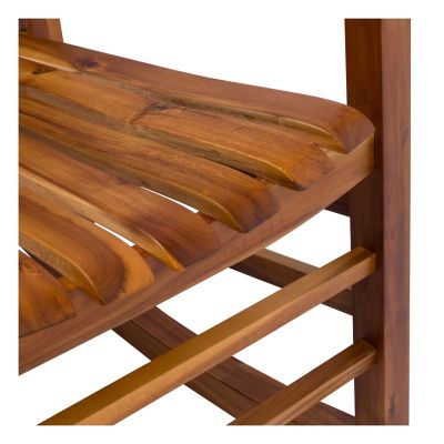 Image showing  Menard Outdoor Solid Acacia Wood Porch Rocker