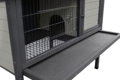 Image showing  Indoor/Outdoor Rabbit Hutch, 47 x 22in.