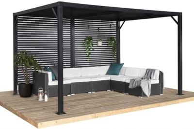 Image showing  Meeru 9 ft. x 12 ft. Pergola