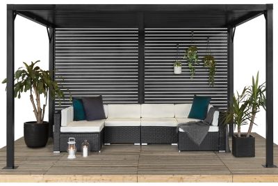 Image showing  Meeru 9 ft. x 12 ft. Pergola