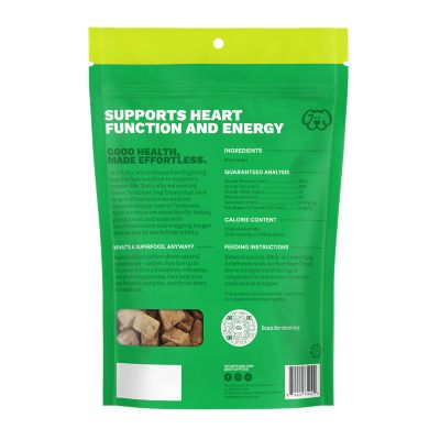 Image showing  100% Beef Heart Freeze-Dried Dog Treat
