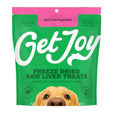 Get Joy 100% Beef Liver Freeze-Dried Dog Treat