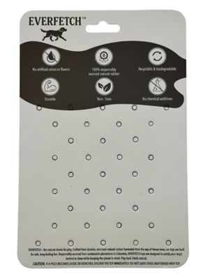 Image showing 5 th EVERFETCH Natural Rubber Blue Treat-Holder Beef Scented Durable Dog Toy