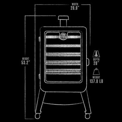 Image showing 8 th Pit Boss 5-Series Sportsman Vertical Pellet Smoker