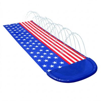 Image showing 1 th Banzai Americana Splash Sprint Racing Slide