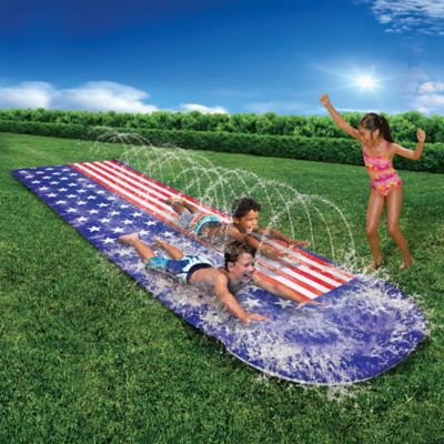 Image showing 2 th Banzai Americana Splash Sprint Racing Slide
