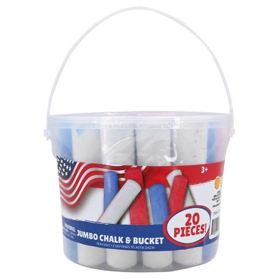 Image showing Americana Chalk Bucket, 20 ct.