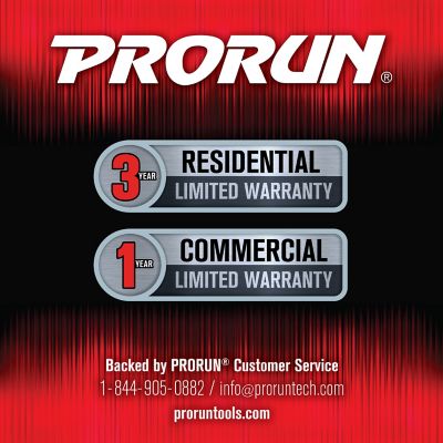 Image showing 8 th PRORUN 60V 42-in. Zero-Turn Riding Lawn Mower with 10.0 Ah Batteries (3), Charger, Mulch Kit, and Towing Kit