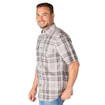 Image showing 2 th Carhartt Fort Loose SS Plaid Shirt