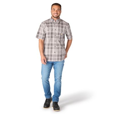 Image showing 3 th Carhartt Fort Loose SS Plaid Shirt