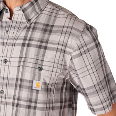 Image showing 4 th Carhartt Fort Loose SS Plaid Shirt