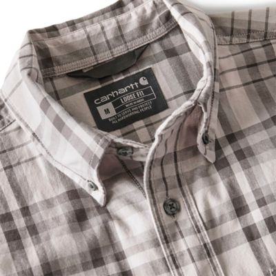 Image showing 6 th Carhartt Fort Loose SS Plaid Shirt