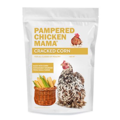 Pampered Chicken Mama Non-GMO Cracked Corn - Sustainably Grown in Missouri for Pet Chickens