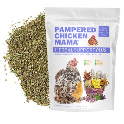 Pampered Chicken Mama Herbal Support Plus Feed Additive For Chickens, Ducks, Quail, & Other Poultry, HSP5