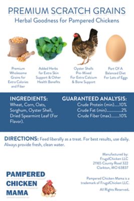 Image showing  Non-GMO Premium Chicken Scratch With Herbs To Encourage Positive Behaviors