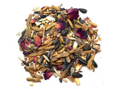 Image showing  Sunflower Power Textured Treat With Sunflower Seeds, BloomGrubs, Rose, Sage and Corn