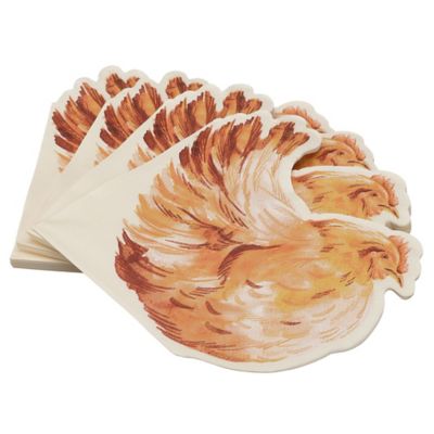 Image showing  Rooster Napkins, 6.5 in., 25 pk.