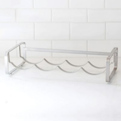 Image showing  Stackable Steel Wine Rack