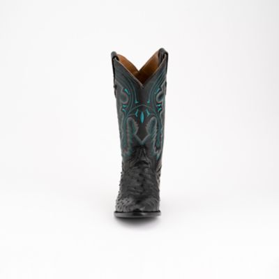Image showing  Men's Colt Full Quill Ostrich Western Round Toe Boot