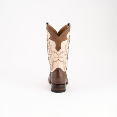 Image showing 5 th Ferrini Men's Nash Ostrich Square Toe Boot