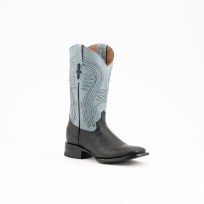 Ferrini Men's Morgan Smooth Ostrich Square Toe Boot