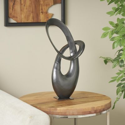 Harper & Willow Aluminum Metal Abstract Decorative Sculpture