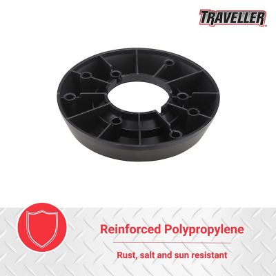 Image showing  Dock Chock for Stabilizing Trailer Jack Wheels