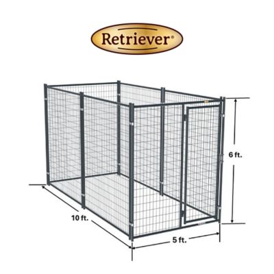 Image showing  6 ft. x 5 ft. x 10 ft. Expandable Welded Wire Dog Kennel