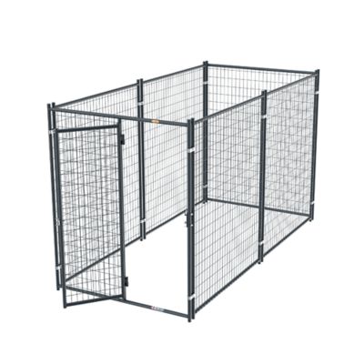 Image showing  6 ft. x 5 ft. x 10 ft. Expandable Welded Wire Dog Kennel