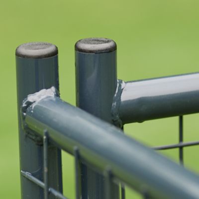 Image showing 5 th Retriever 6 x 5 x 10ft. Expandable Welded Wire Dog Kennel