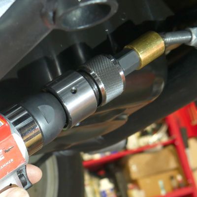 Image showing 8 th Steck by Milton Air Hammer Punch Set with Non-Marring Tips (4-Pieces)