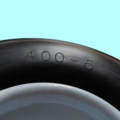 Image showing 6 th Ogracwheel 4.00-6 Tire Flat Free-13 in. Wheelbarrow Tires and wheels