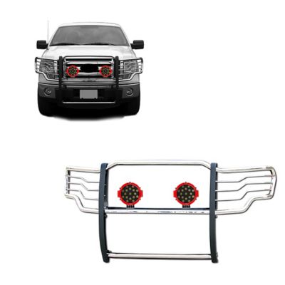 Black Horse Off Road Grille Guard Kit Modular Fits 2009-2014 Ford F-150, Excl 10-14 F150 Raptor Models, 17FP30MSS-PLR