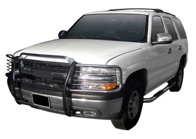 Black Horse Off Road Grille Guard Modular Stainless Steel Fits Silverado 1500 99-02 Suburban 1500/Tahoe/Yukon/Yukon