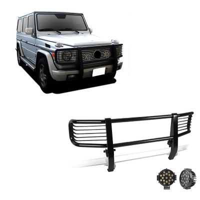Image showing  Grille Guard Kit Modular Black, Fits 2003-2010 Mercedes-Benz G55 AMG1999-2010 Mercedes-Benz G500