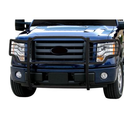 Image showing 2 th Black Horse Off Road Grille Guard Modular Black Fits 2009-2014 Ford F-150, Excl 10-14 F150 Raptor Models