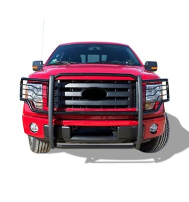 Image showing 4 th Black Horse Off Road Grille Guard Modular Black Fits 2009-2014 Ford F-150, Excl 10-14 F150 Raptor Models