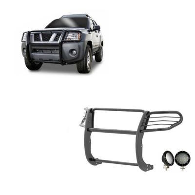 Black Horse Off Road Grille Guard Kit Modular Black fit 2005-2015 Nissan Xterra