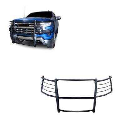 Black Horse Off Road Grille Guard Modular Black Fits 2022-2025 Chevrolet Silverado 1500
