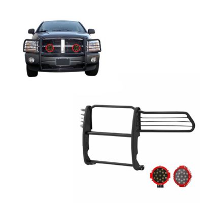Black Horse Off Road Grille Guard Kit Modular Black Fits 03-05 Dodge Ram 1500, 03-05 Dodge Ram 2500, 03-05 Dodge Ram 3500