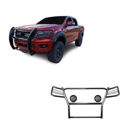 Black Horse Off Road Grille Guard Kit Modular Black Fits 2019-2023 Ford Ranger