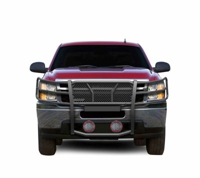 Image showing  Rugged Heavy Duty Grille Guard Kit Modular Black Fits 2007-2013 Chevrolet Silverado 1500.
