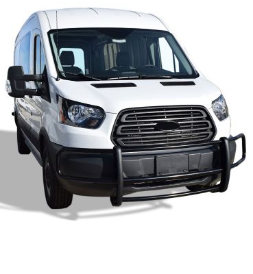Image showing 4 th Black Horse Off Road Spartan Grille Guard Modular Black Fits 15-19 Ford Transit-150 15-19 Ford Transit-250 15-19 Transit-350