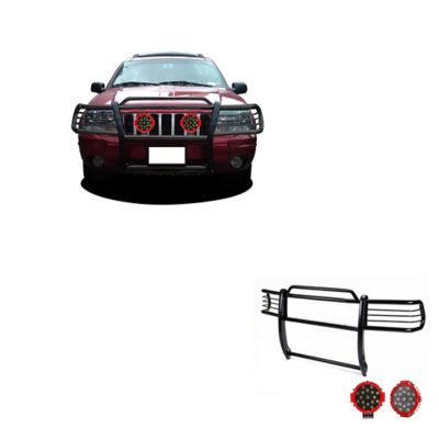 Black Horse Off Road Grille Guard Kit Modular Black fit 1999-2004 Jeep Grand Cherokee, 17EB26MA-PLR